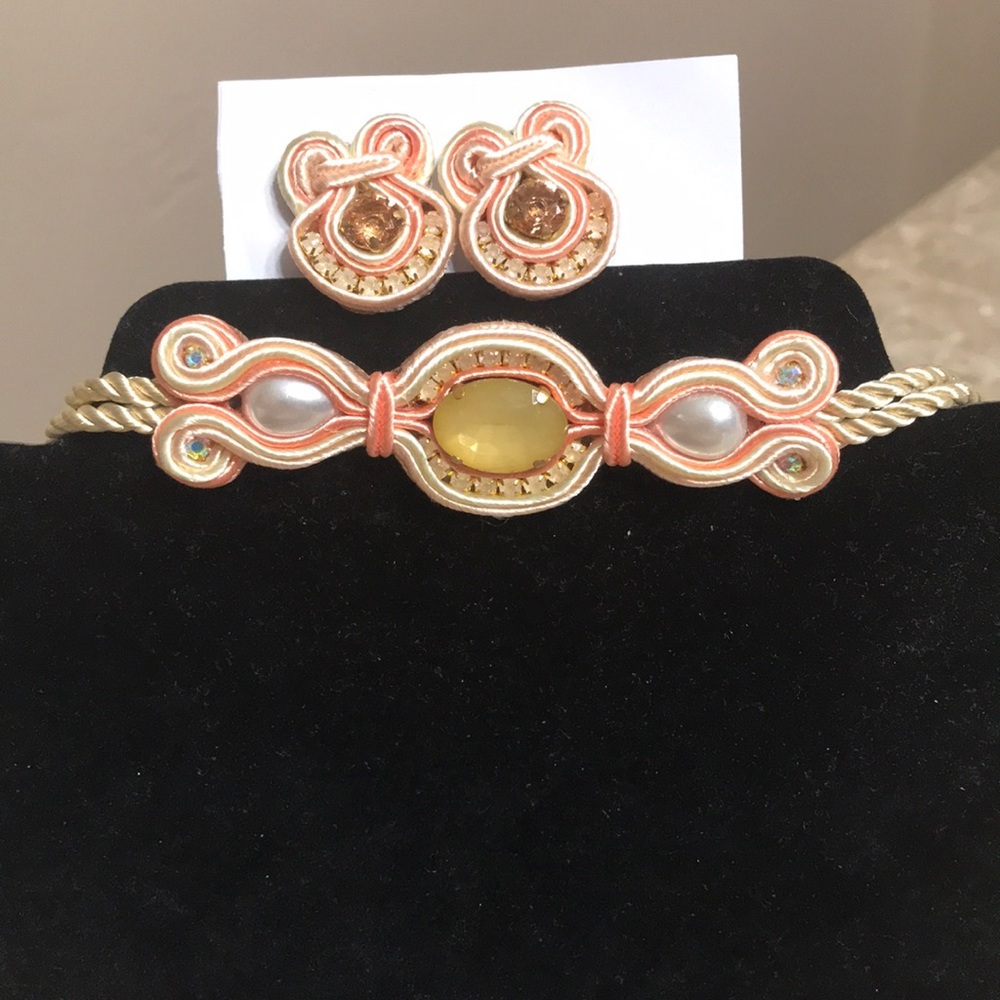 Women’s & Girl’s Handmade Soutache Chocker Set